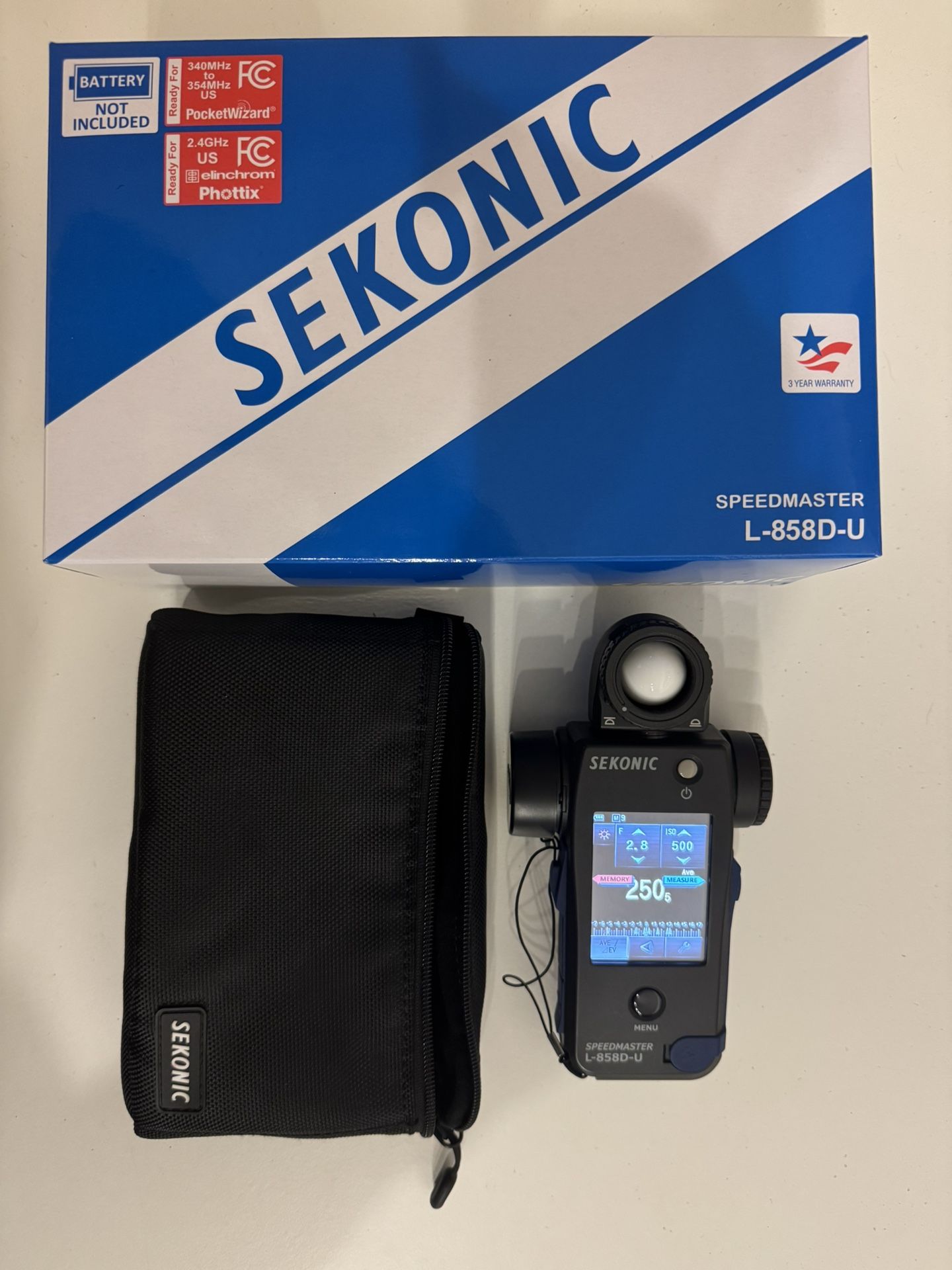 Sekonic L858D-U Lightmeter 