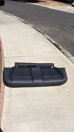 BMW 330i back seat