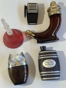 Vintage Avon Novelty Bottle Collection – Set of 5