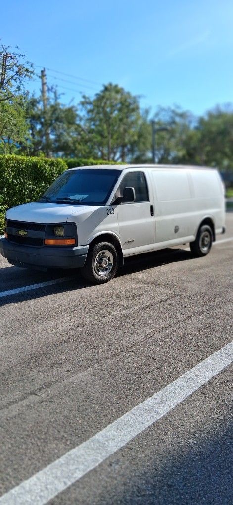 2007 CHEVY 2500 EXPRESS CARGO VAN