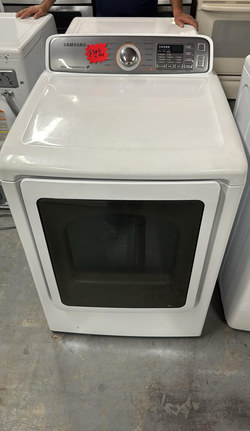 Samsung Front Load Dryer – Steam + Sensor Dry, White