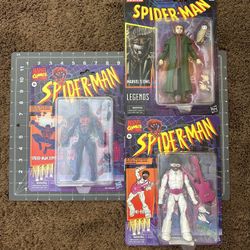 Marvel Legends Spiderman 2099, Owl & Hypno Hustler