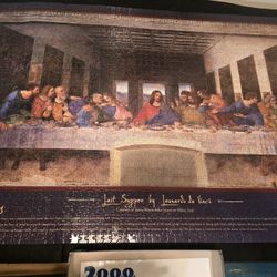 Last Supper 2,000 Piece Puzzle