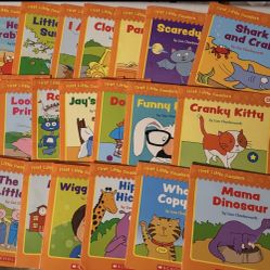 Firs Little readers Books C,D,F and E Level Books