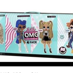 Lol Omg Dolls New 4 Pack