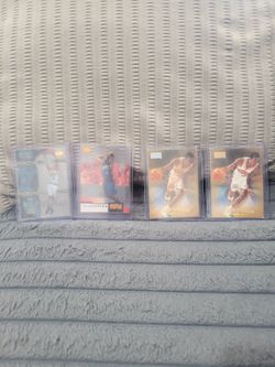 Allen Iverson premium gold skybox, slams clear Upperdeck basketball card lot