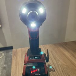 M18 Milwaukee Impact Wrench With M18 5.0 Battery 