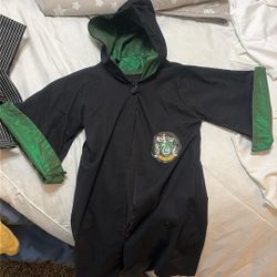 Small Kid 1-2 Year Custom Made Slytherin Robe 