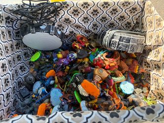 Large Lot of Skylanders Figures and Portals
