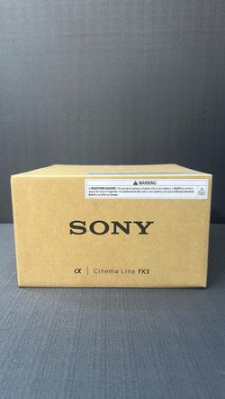 Sony FX3A Full-Frame Cinema Camera