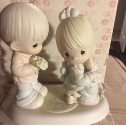 Precious Moments Figurine My Love Blooms for You