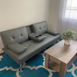 2-in-1 Convertible Sleeper Sofa (BRAND NEW)