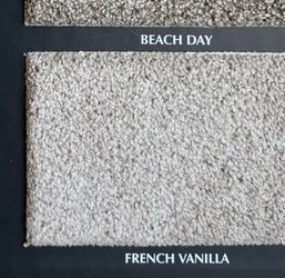 French Vanilla Carpet Sample