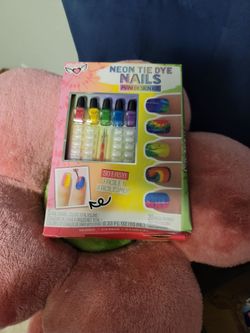 Neon Tie Dye Nail Kit