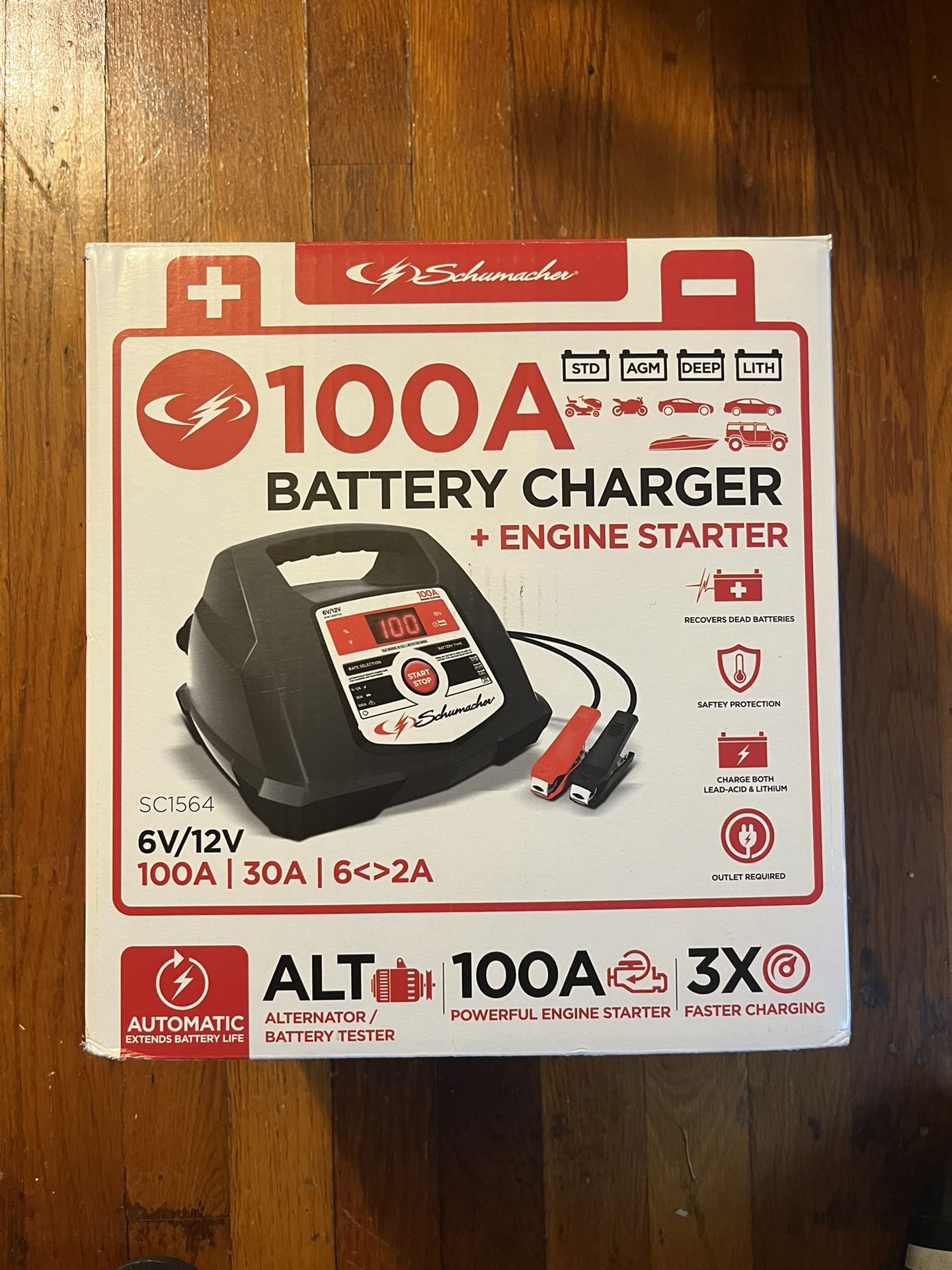 Car Battery Charger/Starter