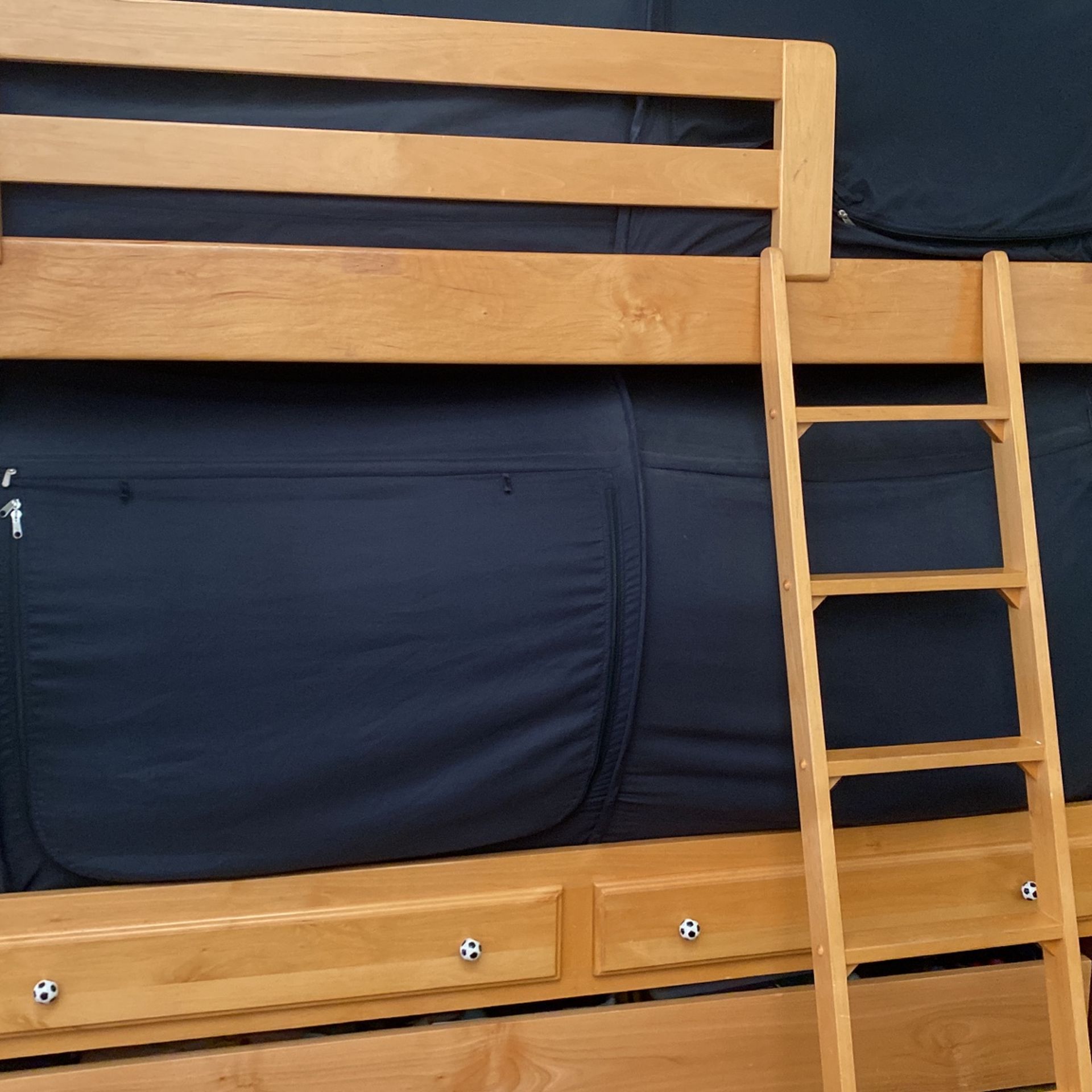 Bunk Bed With Trundle And Drawers 