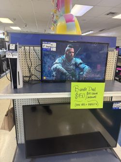 Ps5/32” Insignia Tv Bundle