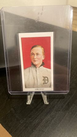 Reprint - Ty Cobb Card 