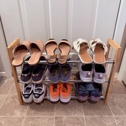 3-Tier Expandable Shoe Rack