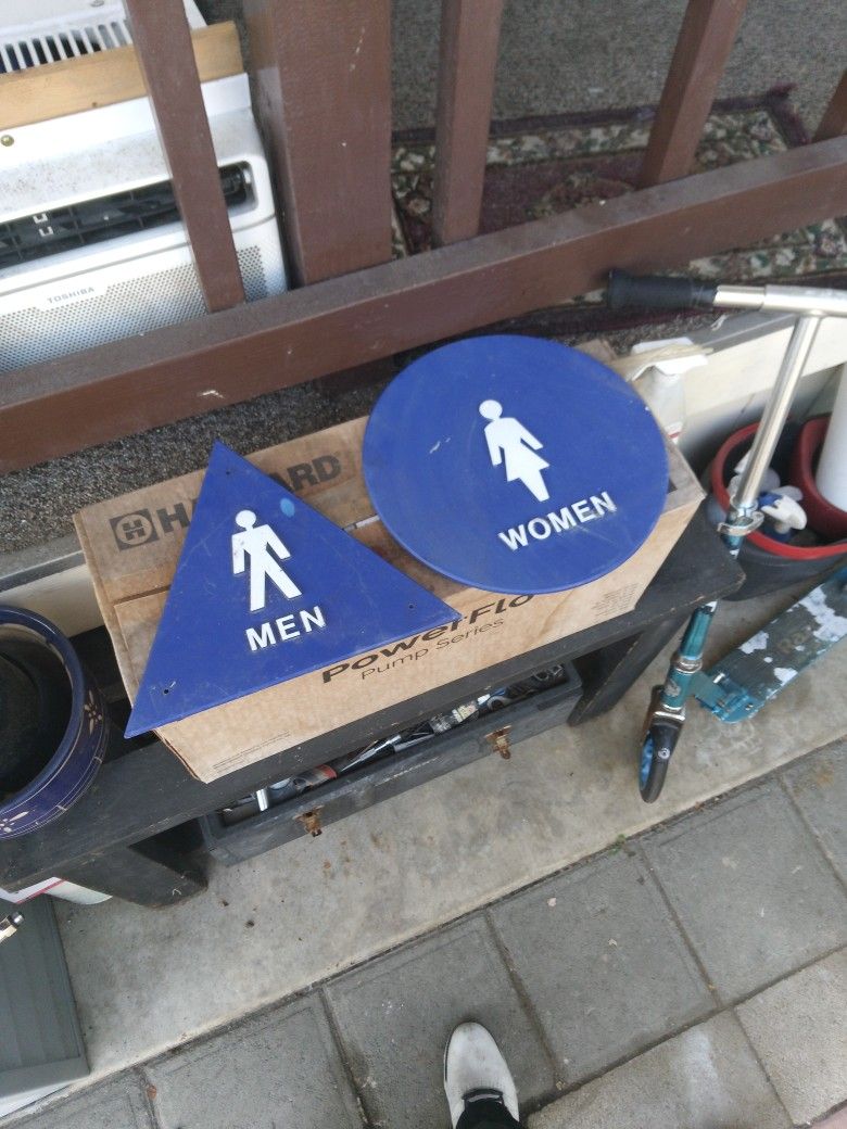 Restroom Signs