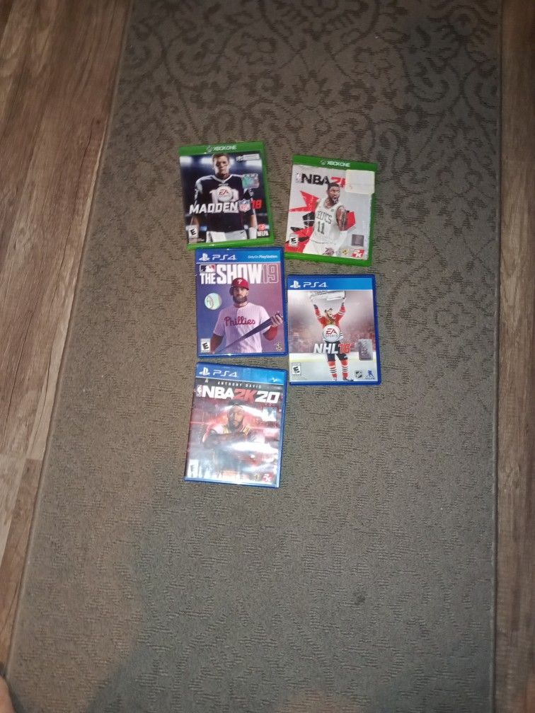 PS4 And Xbox One Games 