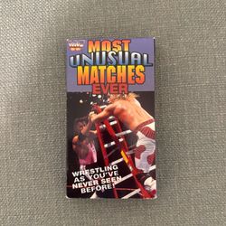 WWF Most Unusual Matches Ever VHS