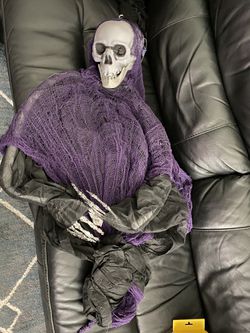 New Hanging Purple Reaper Halloween Decoration!