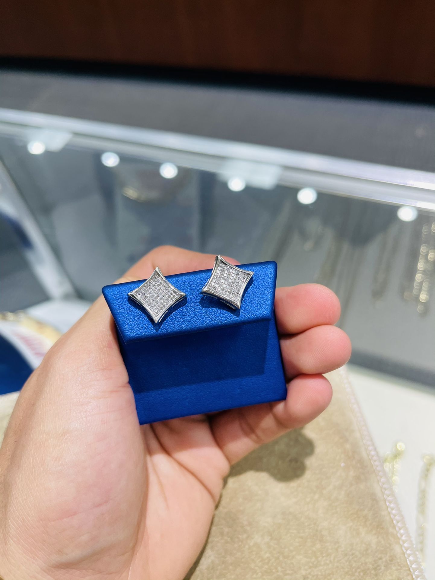 Diamond Earring Set