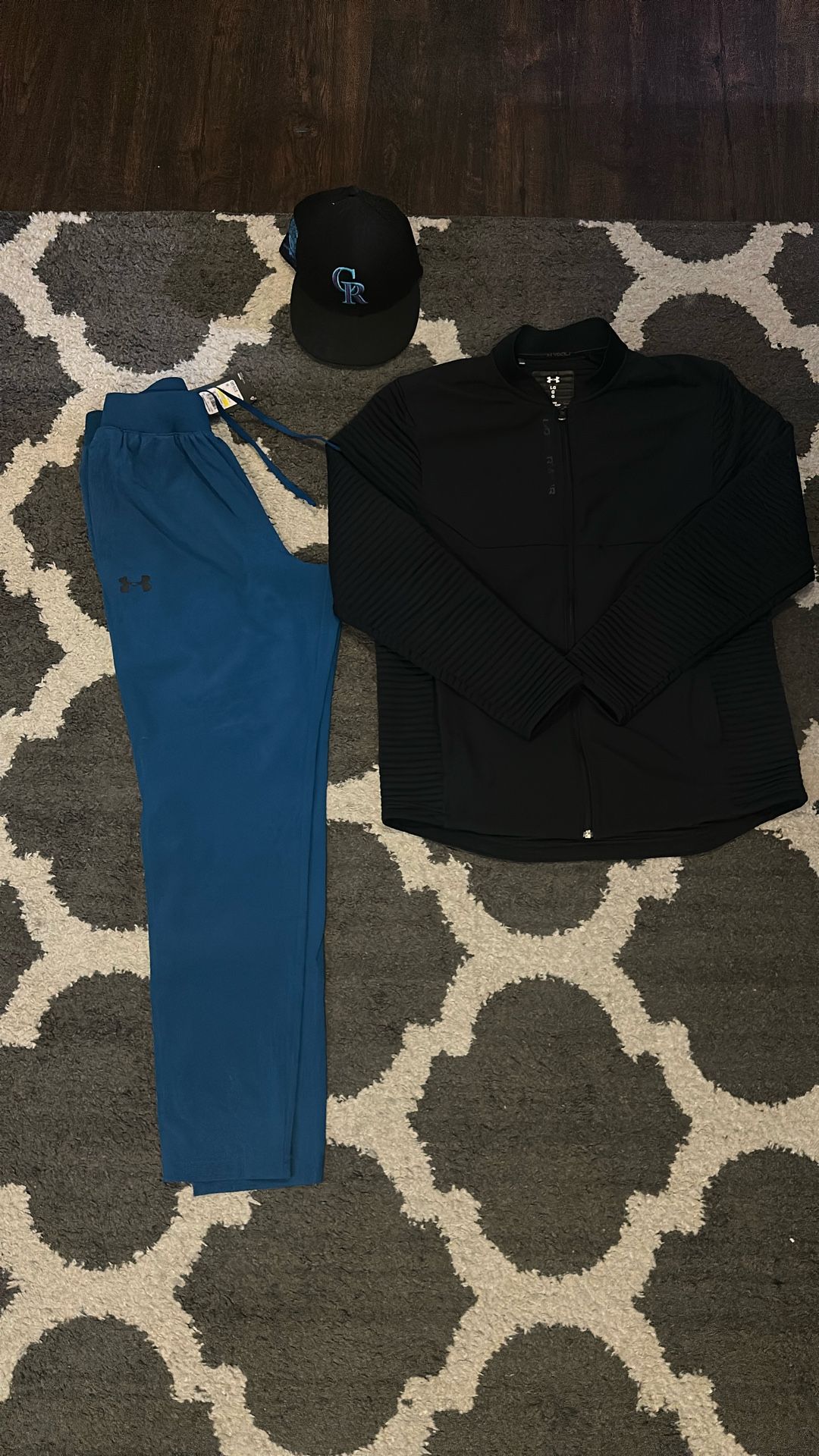 Ua Sweats Size Medium, Ua Jacket Size Large