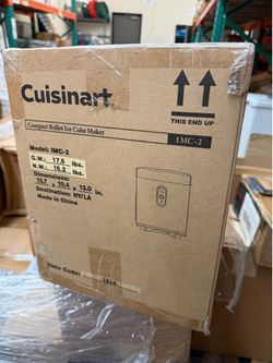 Cuisinart Compact Bullet Ice Cube Maker, IMC-2