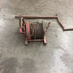 Hand Crank Winch