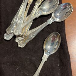 EPNS Antique 5” Spoons