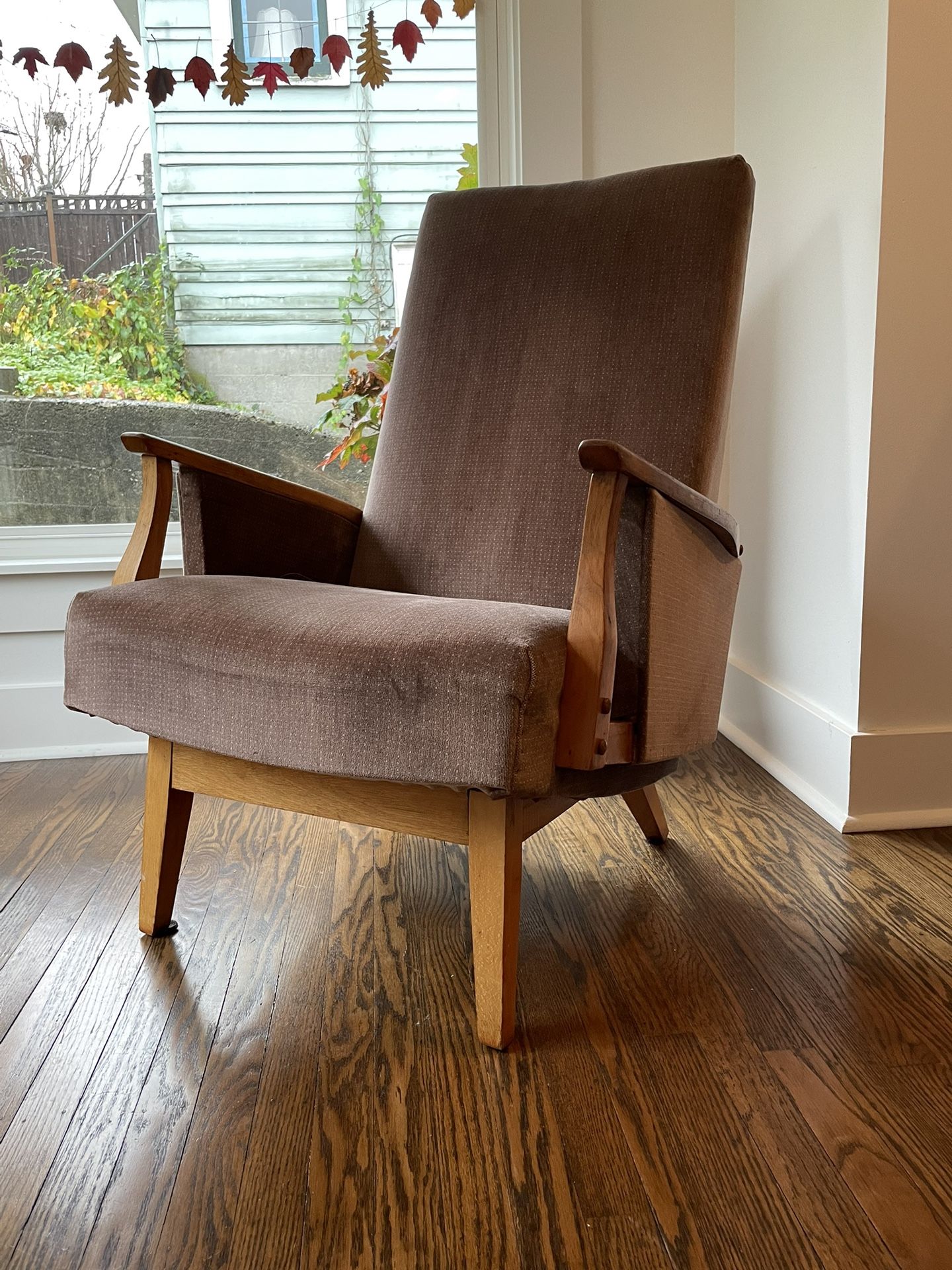 Mid Century Gliding/Rocking Chair
