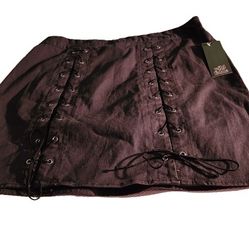 Wild Fable Criss-cross Mini Skirt - Sz. M