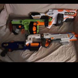 Nerf Dart Gun Lot