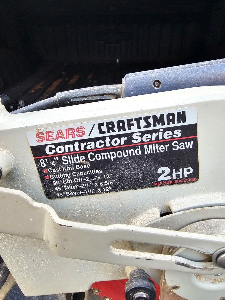 Craftsman Compound Miter Saw