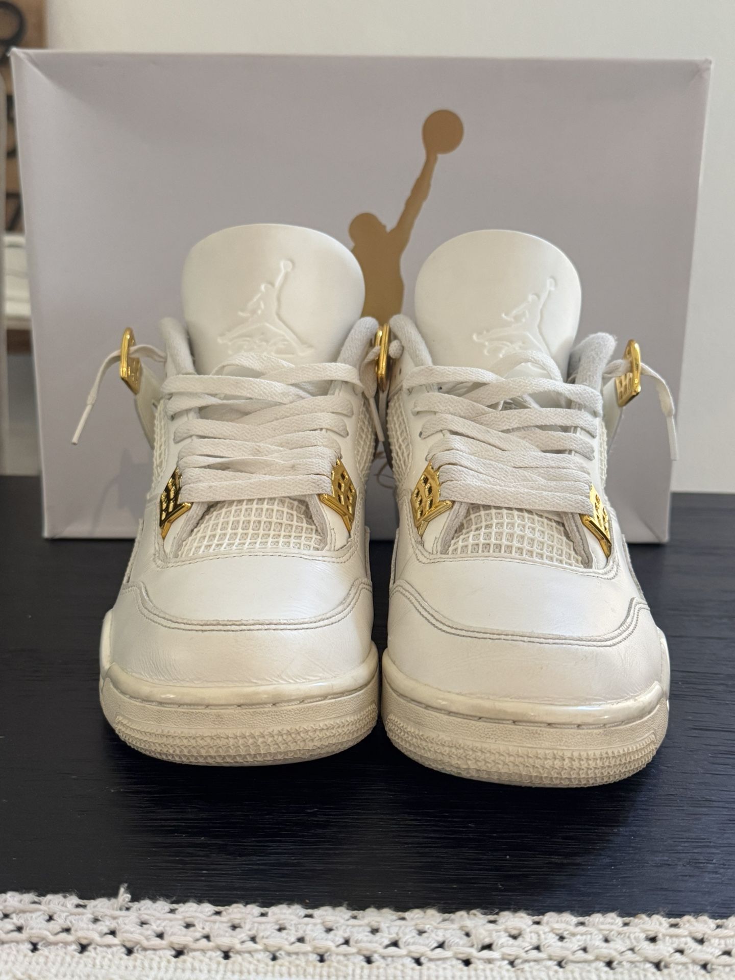 Jordan 4 Metallic Gold
