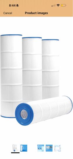 XtremepowerUS 4-Pack Replacement Swimming Pool Cartridge Filter 105 SQ. FT. for PLF105A, Ultral-A6, C-7471, CCP420, 178584, , R173576, FC-1977
