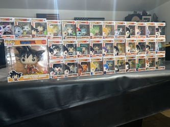 Dragon Ball Z Funko Pop Lot 