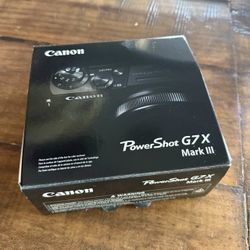 Canon PowerShot G7 X Mark III Black 20.1MP 4.2x Wi‑Fi HDMI f/1.8