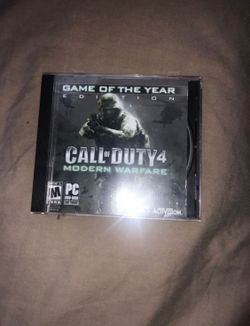 Call of Duty 4 Modern Warfare PC Disk