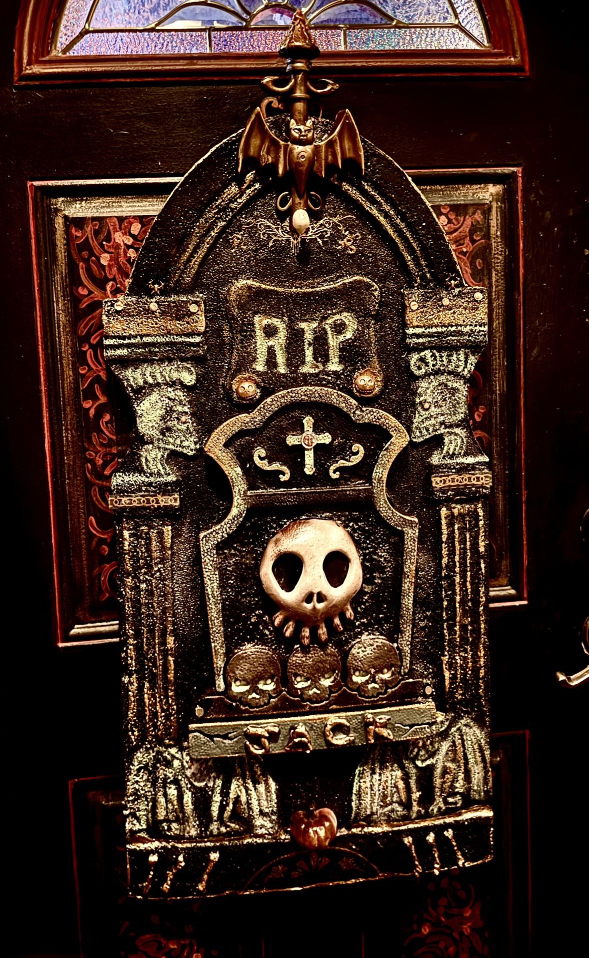 Haunted Mansion Nightmare Before Christmas Head Stone