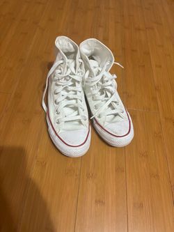 Converse Used White Barely worn