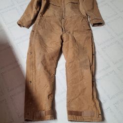 Polar King Brown Overalls 46×30