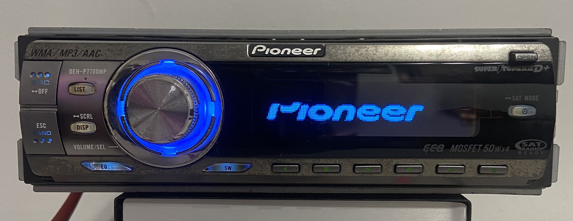 Pioneer DEH-P7700MP Radio Receiver Old School Tested Works (#142)