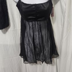 Jezebel Babydoll - Black Size L