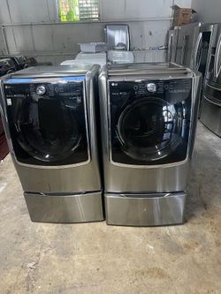 ⛩️🌄LG signature 5.6 dryer gas nice set⛩️🌄