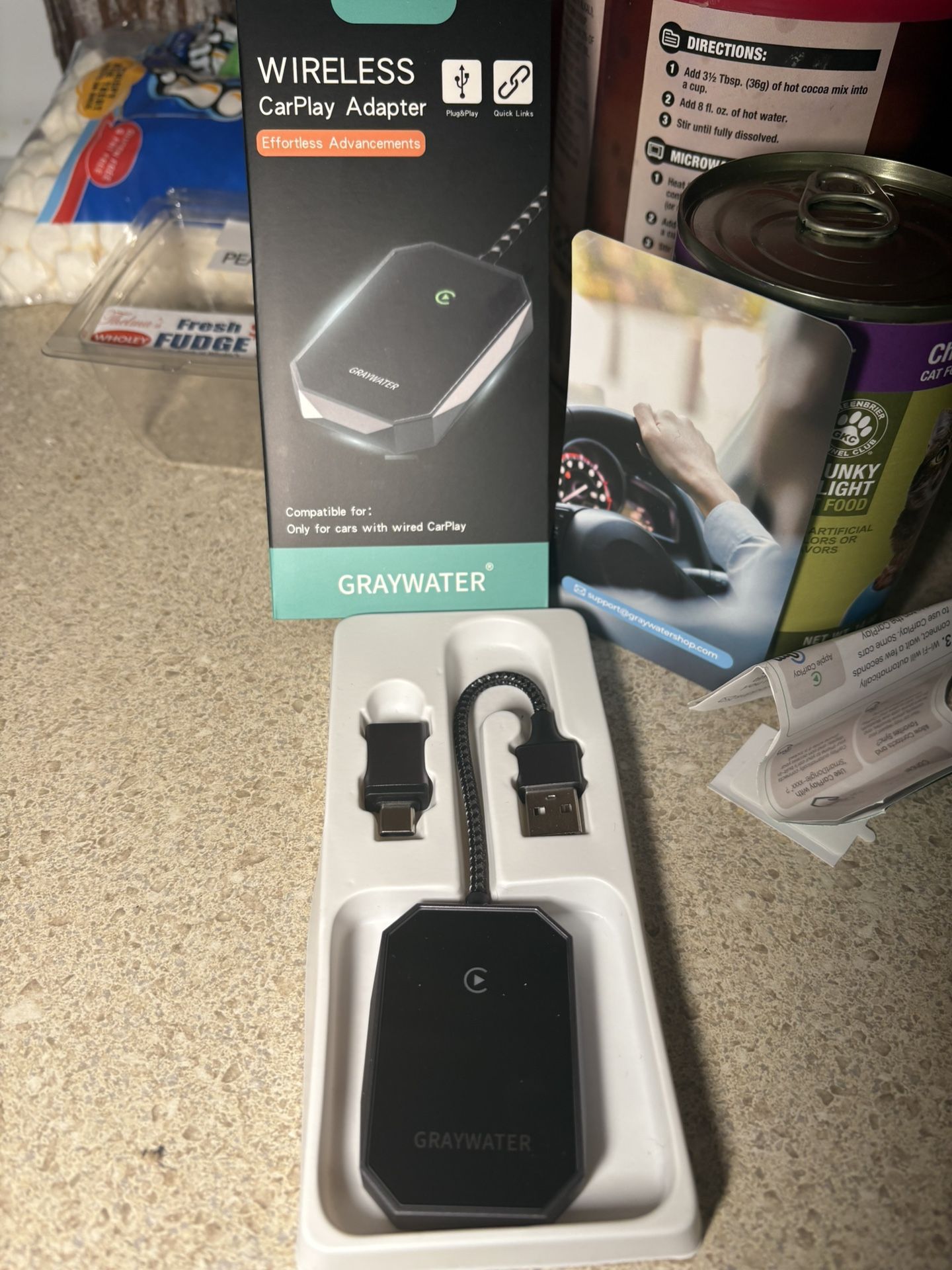 Gray water Wireless CarPlay