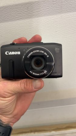 Canon PowerShot SX280 HS camera