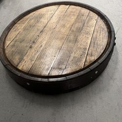 Bourbon Barrel Lazy Susan 